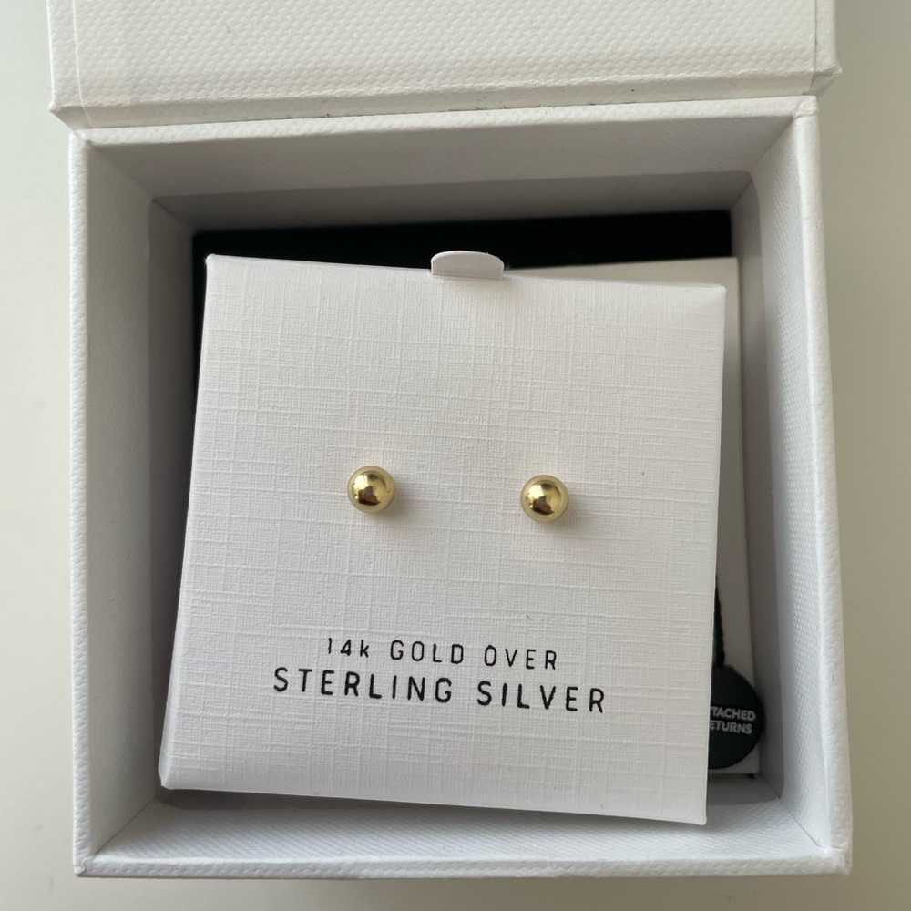 (2/$50) New gold studs